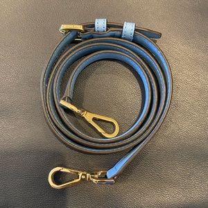 New Michael Kors Blue Leather Crossbody Strap